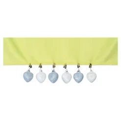 Die moderne Hausfrau Tischtuchbeschwerer „Herz“, 6 Stück