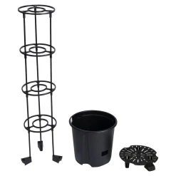 Die moderne Hausfrau Tomaten-Pflanztopf mit Rankhilfe M (ØxH): 30x115 cm