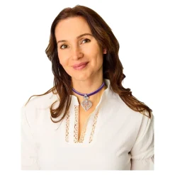 Damen Die moderne Hausfrau Trachtenkette „Herz“