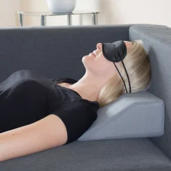 Die moderne Hausfrau Trapezkissen mit Wärme und Massage Grau