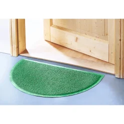 Die moderne Hausfrau Türmatte "Spezial" halbrund, grün