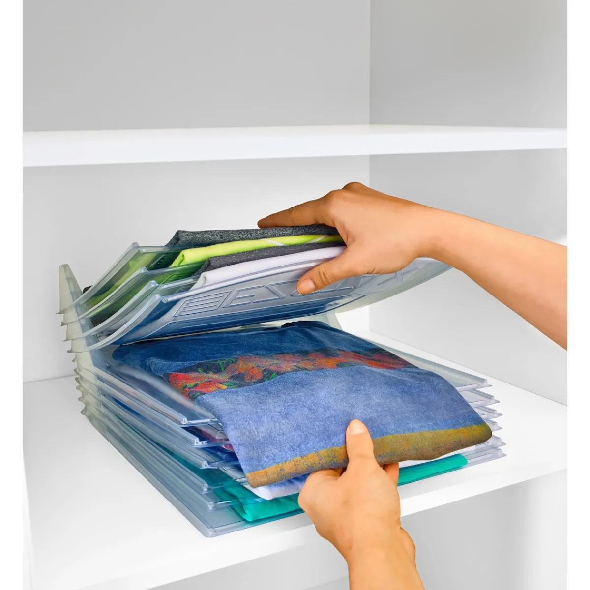 Die moderne Hausfrau T-Shirt-Organizer, 10 Stück