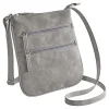 Damen Die moderne Hausfrau Umhängetasche "Ella" grau