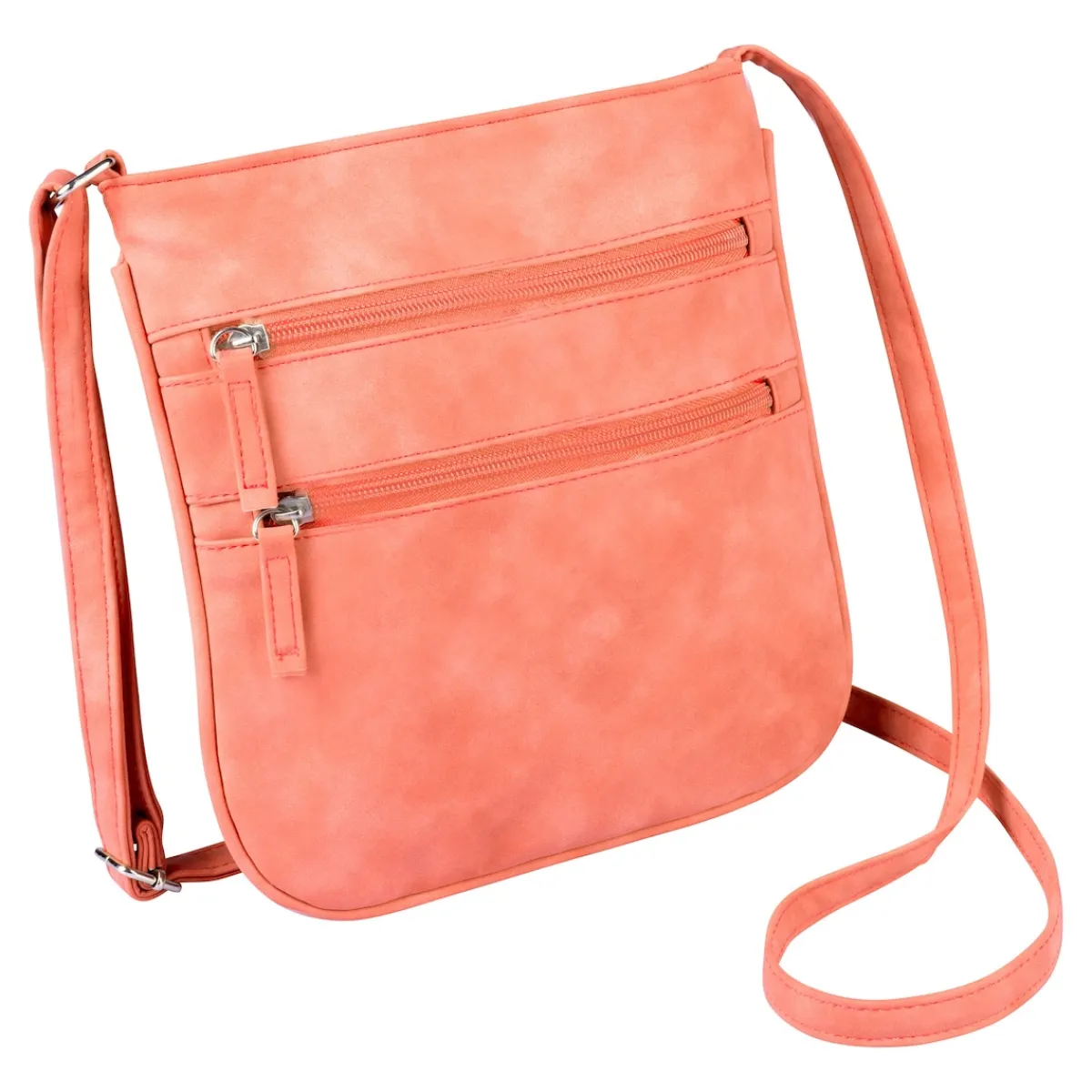 Damen Die moderne Hausfrau Umhängetasche "Ella" koralle