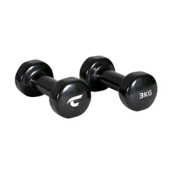 Die moderne Hausfrau Vinyl Hanteln "Beauty Bells", 2 x 3 kg