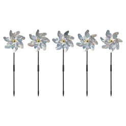 Die moderne Hausfrau Vogelschreck "Windräder", 5 Stück