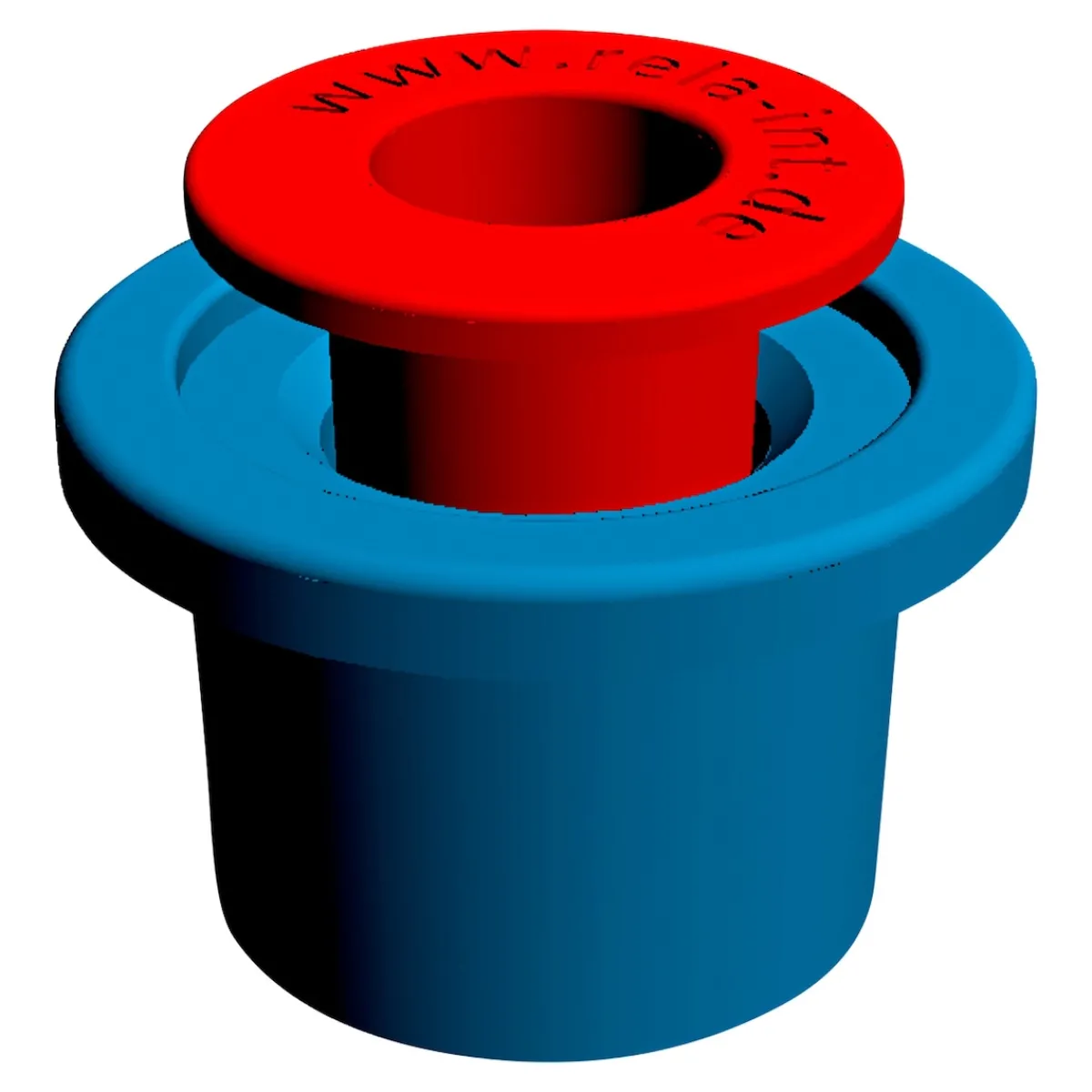 Die moderne Hausfrau WC-Sitz-Stopp "2 in 1"