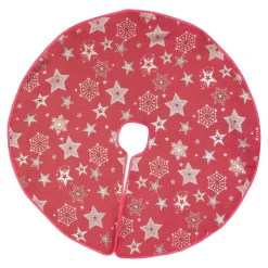 Die moderne Hausfrau Weihnachtsbaumdecke "Sterne", Ø 100 cm