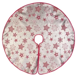 Die moderne Hausfrau Weihnachtsbaumdecke "Sterne", Ø 100 cm