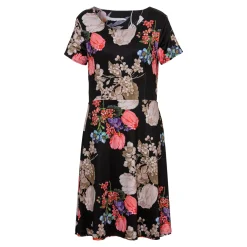 Damen Die moderne Hausfrau Wendekleid 2 in 1 "Blumen"