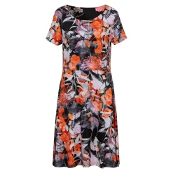 Damen Die moderne Hausfrau Wendekleid 2 in 1 "Blumen"