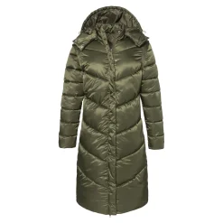 Damen Die moderne Hausfrau Winter-Steppmantel 2in1 "Elsa" oliv