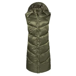 Damen Die moderne Hausfrau Winter-Steppmantel 2in1 "Elsa" oliv