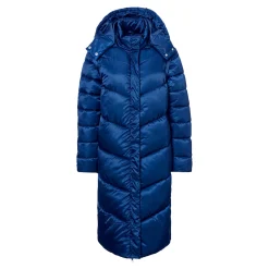 Damen Die moderne Hausfrau Winter-Steppmantel 2in1 "Elsa" blau