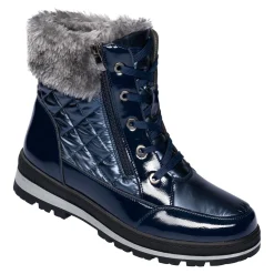 Damen Die moderne Hausfrau Winterstiefel "Wanda" marine