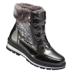 Damen Die moderne Hausfrau Winterstiefel "Wanda" zinngrau