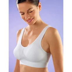 Damen Die moderne Hausfrau Wohlfühl Push-Up weiß