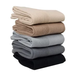 Die moderne Hausfrau Wohlfühl-Socken, 5 Paar hell sortiert