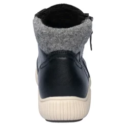 Damen Die moderne Hausfrau Wärme-Knöchelsneaker „Annette“ schwarz