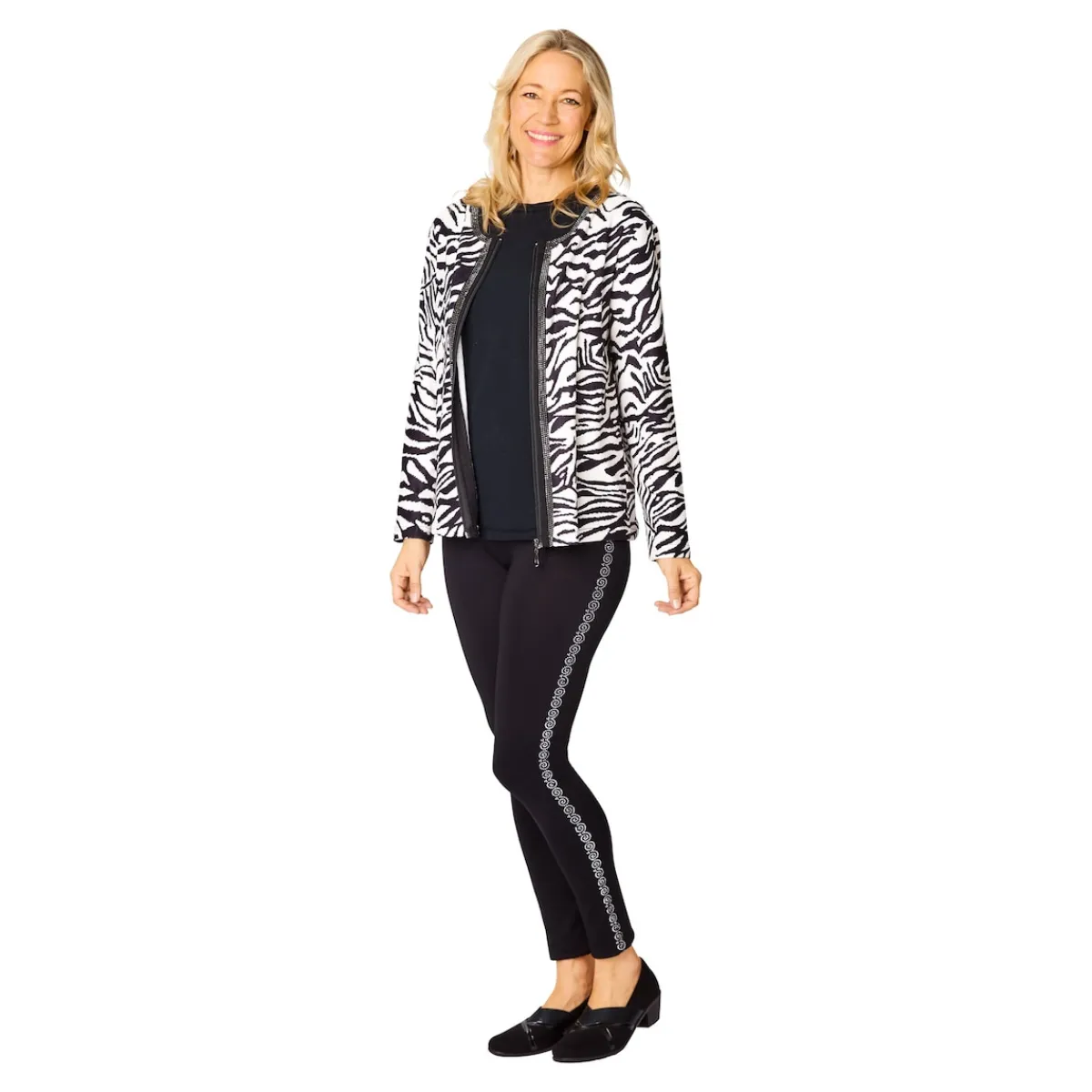 Damen Die moderne Hausfrau Wärme-Leggings „Schmuckstück“