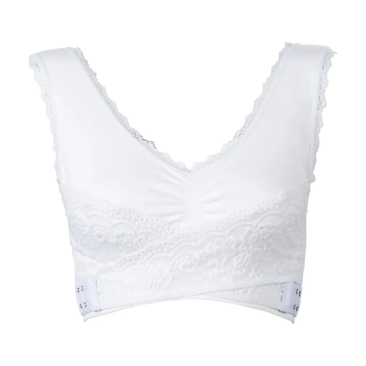 Damen Die moderne Hausfrau Wunder-BH weiß