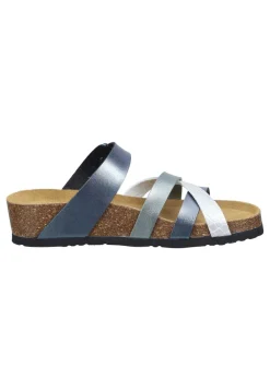 Damen Die moderne Hausfrau XALO Pantoletten grau