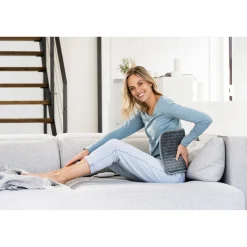 Die moderne Hausfrau XXL-Heizkissen HK 123 Cosy Grey