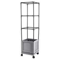 Die moderne Hausfrau XXL-Pflanzturm mit Rollen Einfach