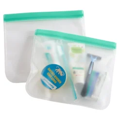 Die moderne Hausfrau Zip-Beutel „mehrweg“, 2 Stück