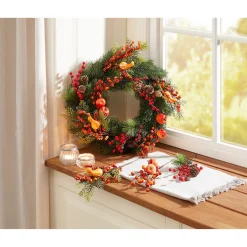 Die moderne Hausfrau Zweig zum Stecken Kürbis